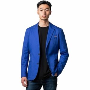 G By Guess Blue Blazer Jacket Coat - Men's‎ Size XS